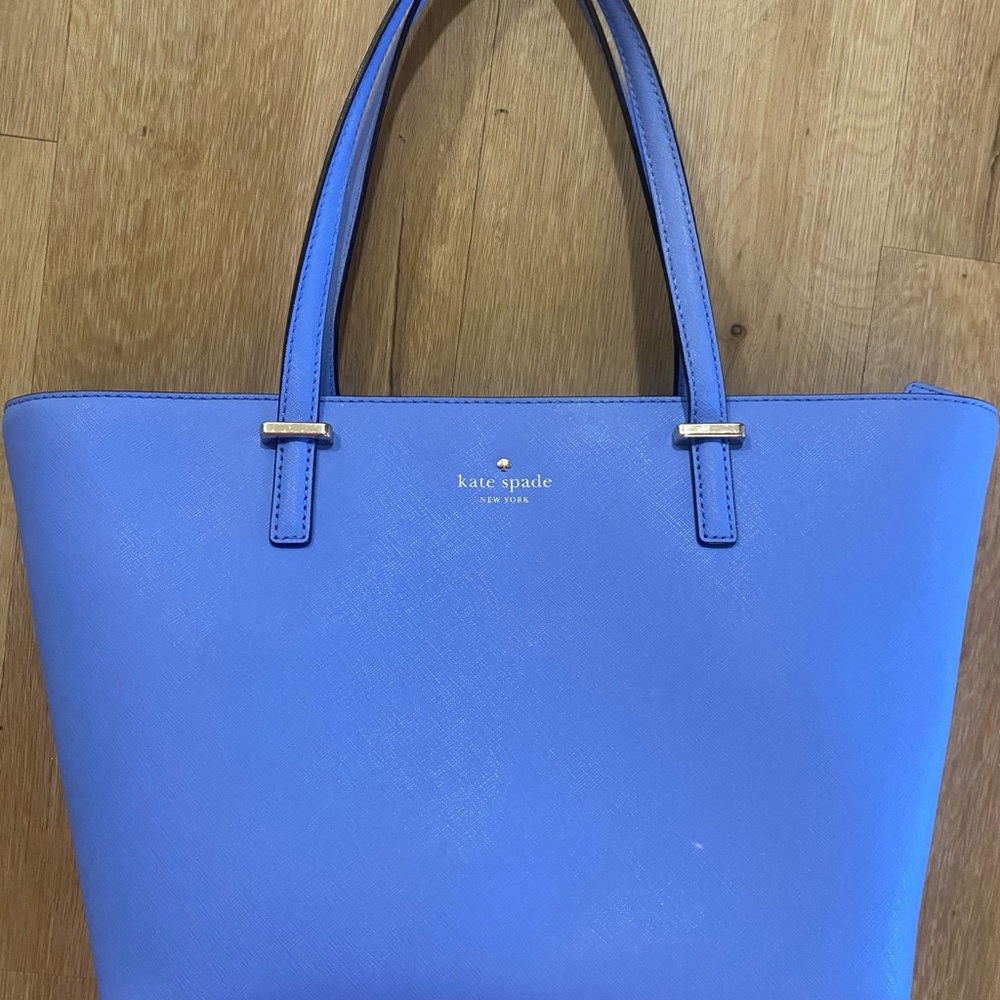 Kate Spade Cedar Harmony Blue Tote Bag